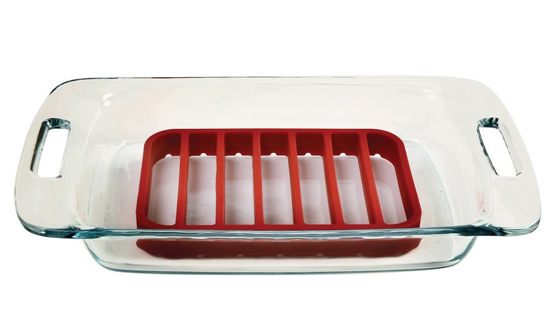 Norpro Rectangle Silicone Roasting Rack, Red, 1 EA (299) - Image 4