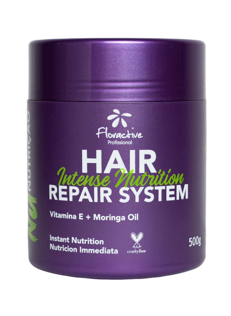 Floractive - Floractive Hair Intense Nutrition Repair Mask with Vitamin E & Moringa Oil – 500g - Image 1