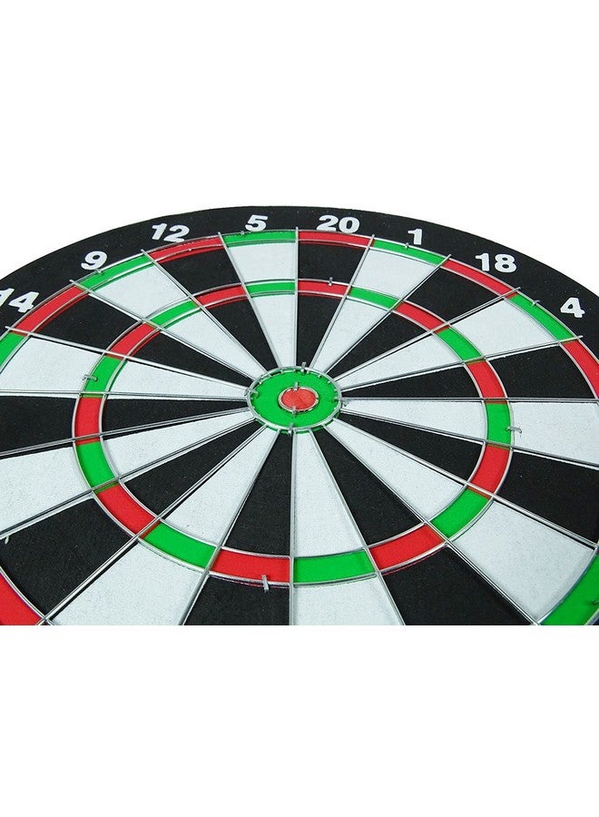 Protoner Double Sided Dart Multicolour 11.5 Inch Flocking Dart Board with 4 Dart - Image 5