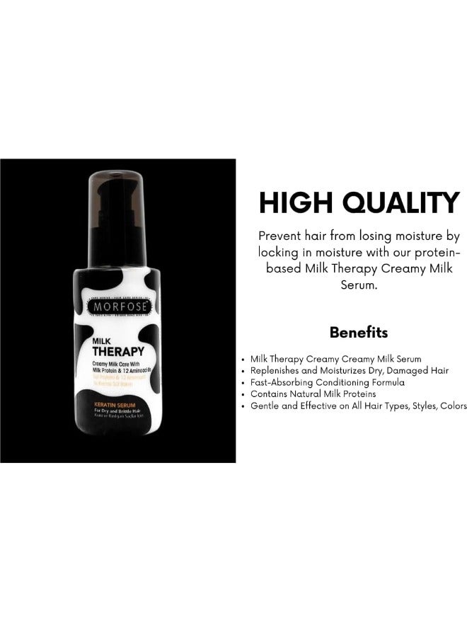 مورفوز سيروم علاج الشعر بالحليب من مورفوس 100 مل للتغذية المطلقة للشعر - Image 3