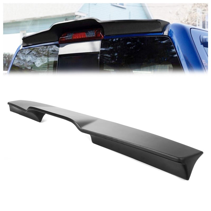 ALMULOO Trunk Roof Spoiler Compatible with 20142019 GMC SierraChevrolet Silverado 1500 2500 3500 Pickup Rear Roof Spoiler Wing Replacement for 981579 - Image 3