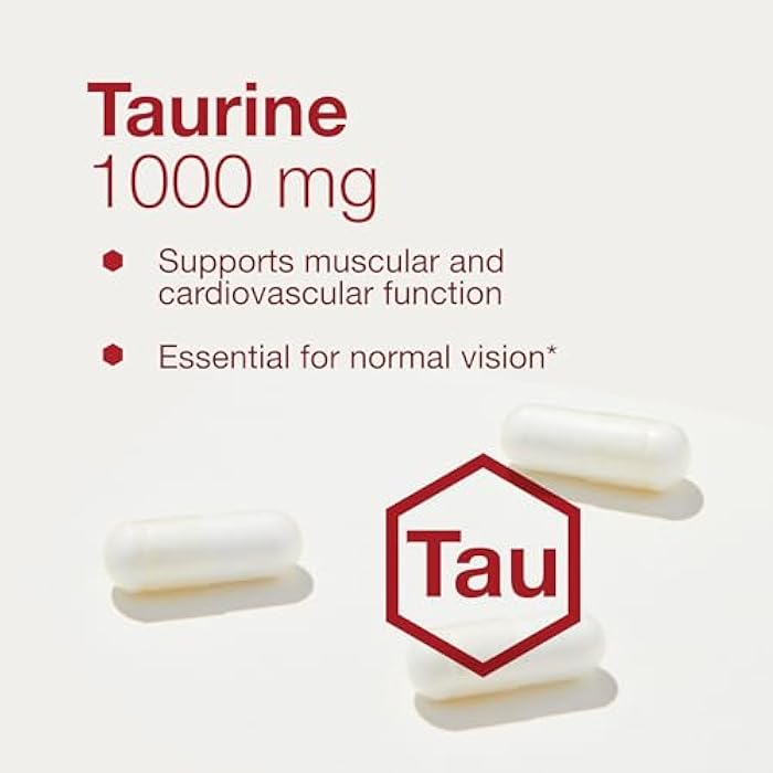 Protocol For Life Balance Protocol Taurine 1,000mg - Amino Acid Like - Muscle, Heart, Brain, and Eye Health - 100 Veg Caps - Image 4