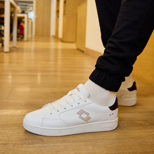 Lotto Men Autograph Urbano White Sneakers - Image 2