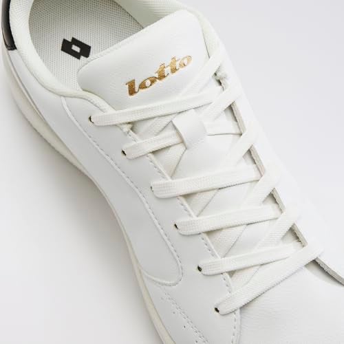 Lotto Men Autograph Urbano White Sneakers - Image 5