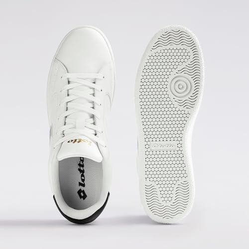 Lotto Men Autograph Urbano White Sneakers - Image 3