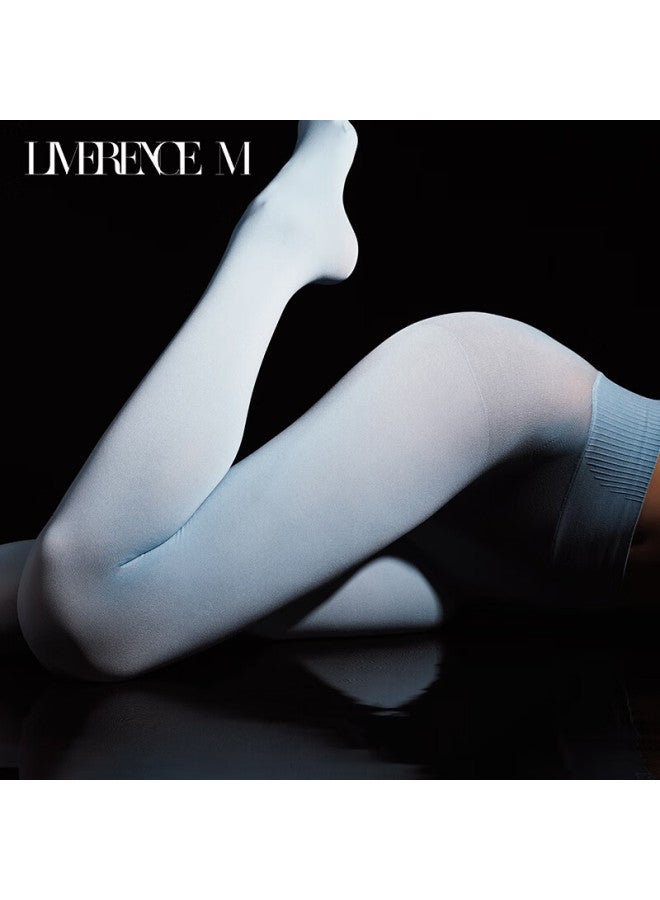 Limerence M Colored Silk Smooth Pantyhose Women's Stockings, Coconut Gray 1 Pair, One Size Fits All - Image 5