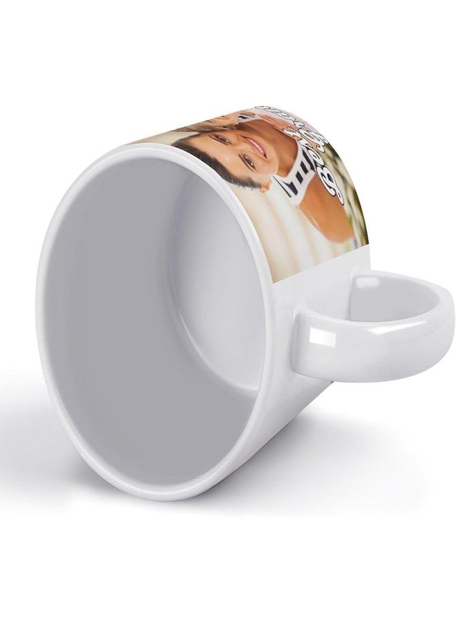 MUNIKESH CREATION Personalized Photo Coffee Mug | Custom White Ceramic Mug for Birthday Gift 325ml with Name Design - Image 2