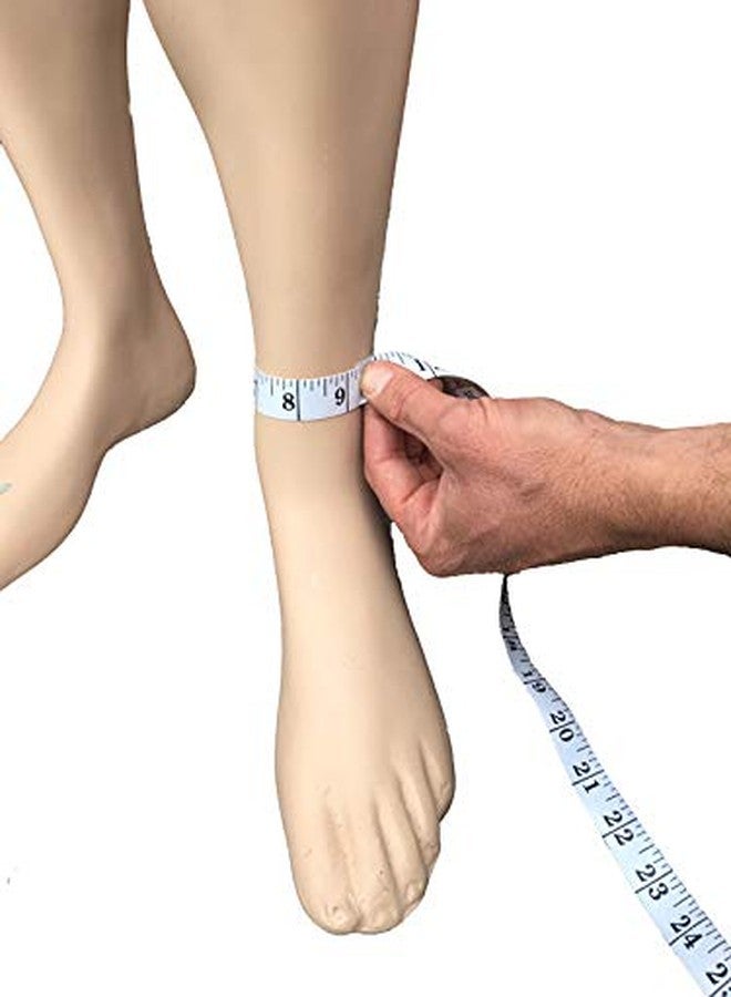 Alpha Medical Plantar Facsiitis Sleeve For Heel Foot Arch and Ankle (Medium, Beige) - Image 5
