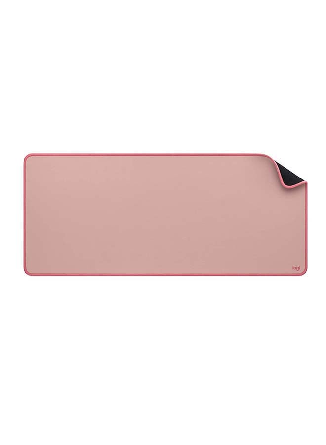 Logitech Desk Mat - Studio Series, Multifunctional Large Desk Pad, Extended Mouse Mat, Office Desk Protector with Anti-Slip Base, Spill-Resistant Durable Design - Pink - Image 1