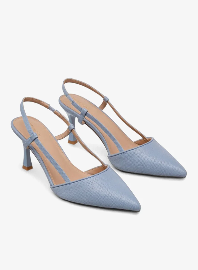 Flora Bella By Shoexpress Flora Bella Women Flared Heel Slingback Shoes