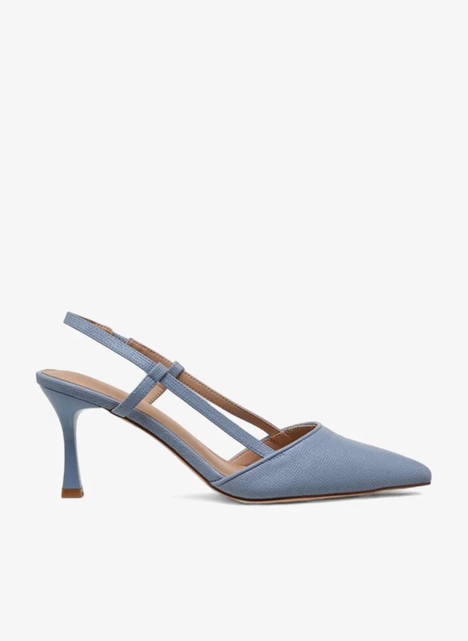 Flora Bella By Shoexpress Flora Bella Women Flared Heel Slingback Shoes