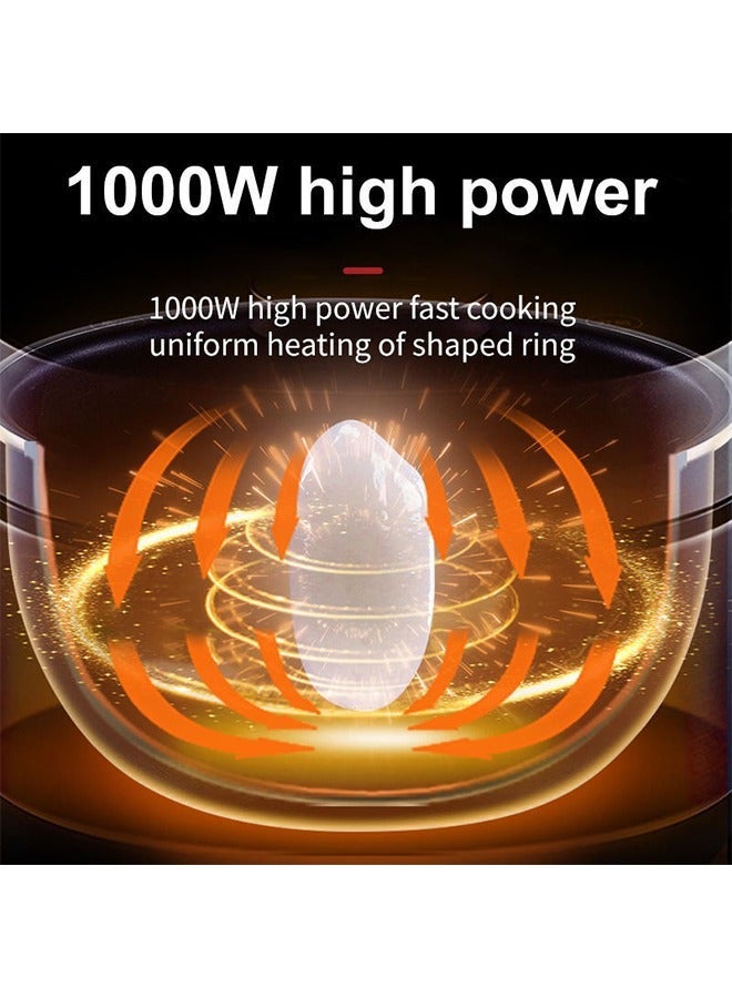 sokany Electric  Pressure Cooker,Multi-Function Cooking,Rice Cooker,Steamer and Food Warmer, 9 Smart Presets,Delay Timer,6L 1000W SK-2401 Silver/Black - Image 5