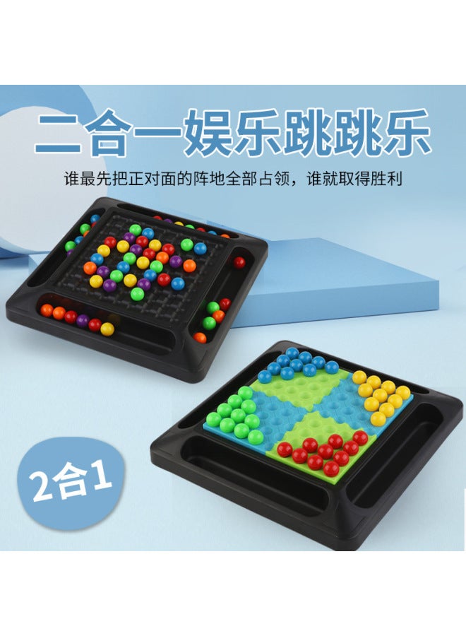 Shake The Sound With A Happy Fun Rainbow Beads Desktop Game Parent-child Interactive Early Education Toy Gift - Image 3
