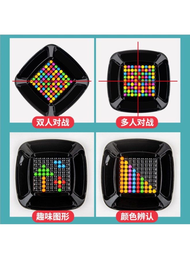Shake The Sound With A Happy Fun Rainbow Beads Desktop Game Parent-child Interactive Early Education Toy Gift - Image 2
