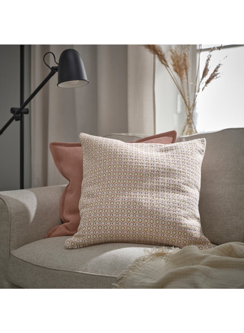 Cushion Cover White/Light Pink 50X50 Cm - Image 2