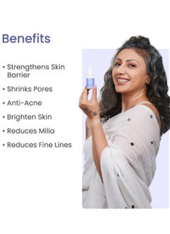Earth Rhythm Earth Rhythm 10% Niacinamide Serum Hyaluronic Acid Face Serum For Acne Prone Oily Sensitive Skin 15ml  - Image 2