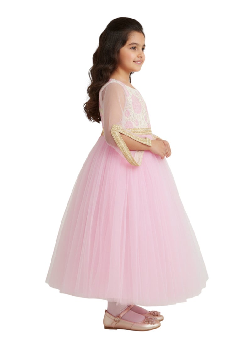 D'Daniela Tulle Ballgown Dress - Image 3