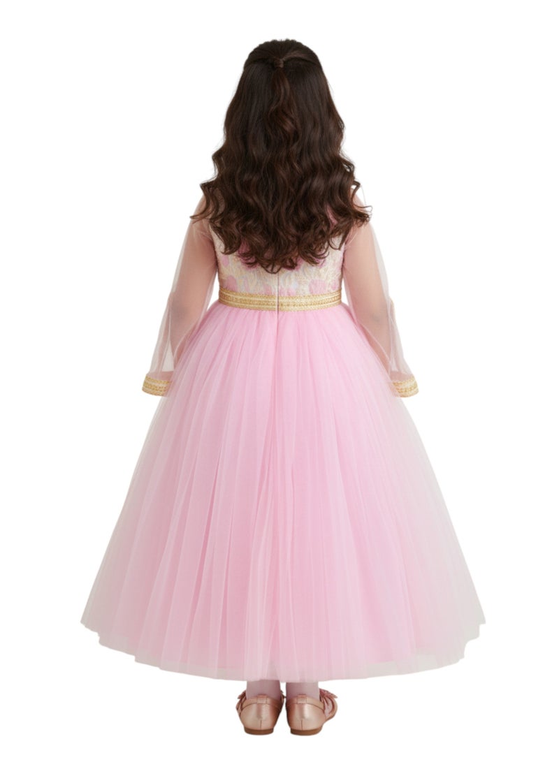 D'Daniela Tulle Ballgown Dress - Image 2