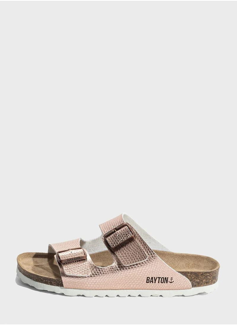 بيتون Tracy Double Strap Flat Sandals