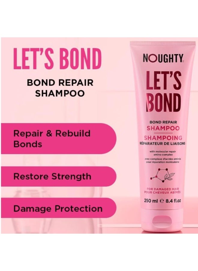 نوتي مجموعة شامبو وبلسم "Let's Bond Repair" من Noughty للشعر التالف - Image 3