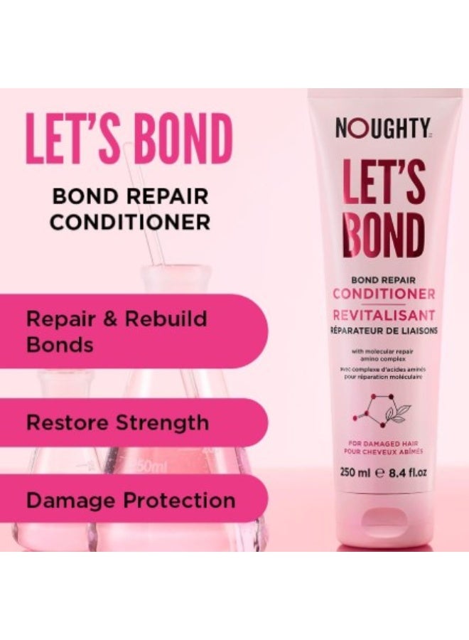 نوتي مجموعة شامبو وبلسم "Let's Bond Repair" من Noughty للشعر التالف - Image 4