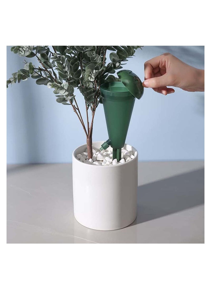SYOSI - 4Pcs Self Watering Spikes Planter Insert Cone Plant Globes Stakes Devices with Rotary Regulator - Image 1
