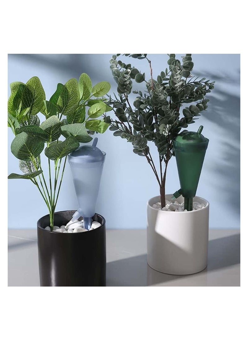 SYOSI - 4Pcs Self Watering Spikes Planter Insert Cone Plant Globes Stakes Devices with Rotary Regulator - Image 1