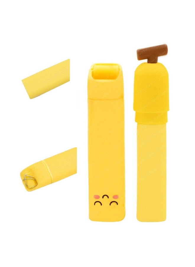 FunBlast Eraser for Kids - Banana Shaped Eraser Set for Kids, Stationary Set for Kids, Rubber Eraser for Kids, Kawaii Erasers, Fancy Erasers for Birthday Return Gift - Pack of 2 (Banana) - Image 1