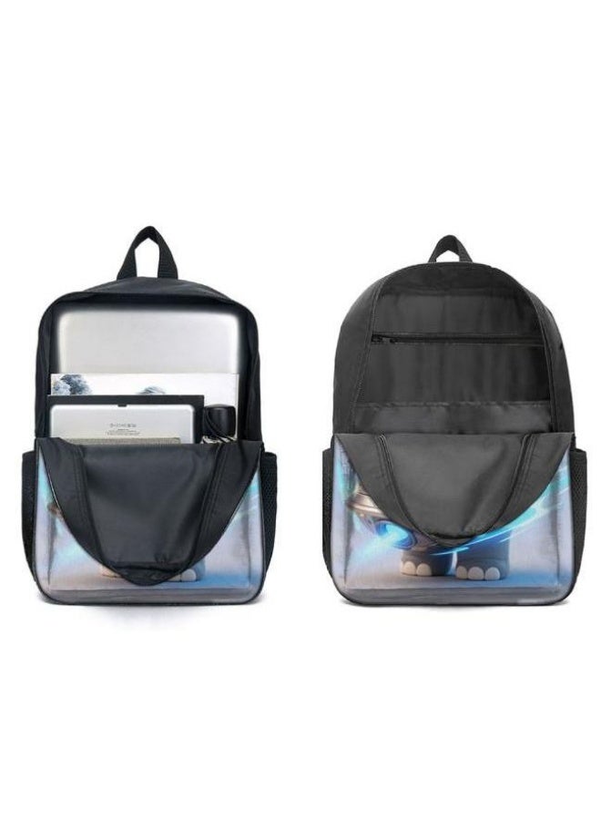 Bright Li Fire Unlock the new fashion of childish fun! Three-piece set of bags, cartoon elements for children and teenagers (students, children, friends' outings, mountain climbing, schooling, etc. can be used) - 88 - Image 3