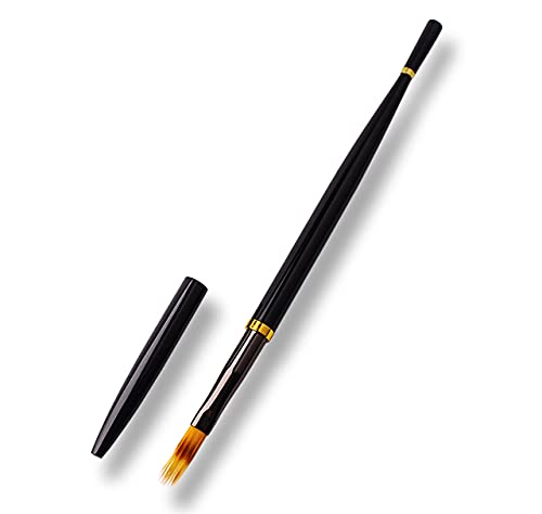 SILPECWEE 1Pc Nail Art Gradient Painting Brush Mermaid Design Acrylic UV Gel Nail Ombre Pen Manicure Polish Tools