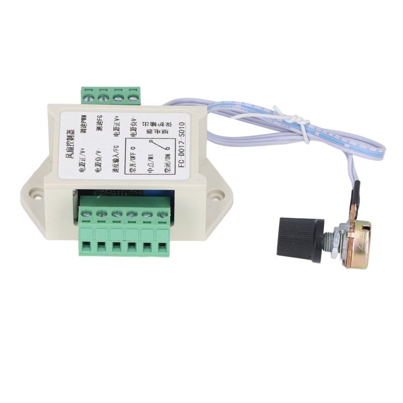 وحدة تحكم بمروحة PWM ذات واجهة 4 أسلاك 12 فولت مع كشف السرعة FG - تصميم مدمج بمقبس 4P 2510 لتبديد حرارة الكمبيوتر والتبريد الصناعي والتهوية - Image 4