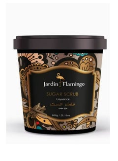 Jardin Flamingo Sugar Scrub Liquorice 600gm  - Image 1