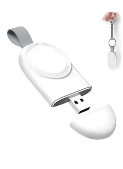 HY Watch Charger for Apple Watch Series Magnetic Wireless Compact Portable USB Fast Charger Compatible with iWatch 8 7 6 5 4 3 2(White)  - Image 1