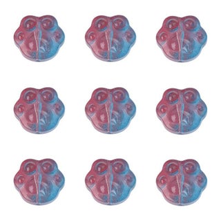Glass gradient cute bear paw beaded children DIY handmade bracelet pendant material jewelry loose beads accessories Red Spelling Lake Blue - pzsku/Z7287889FF91BC8CE9551Z/45/1746219876/49caa556-c0ad-4fc3-9c56-c98d924efa9e