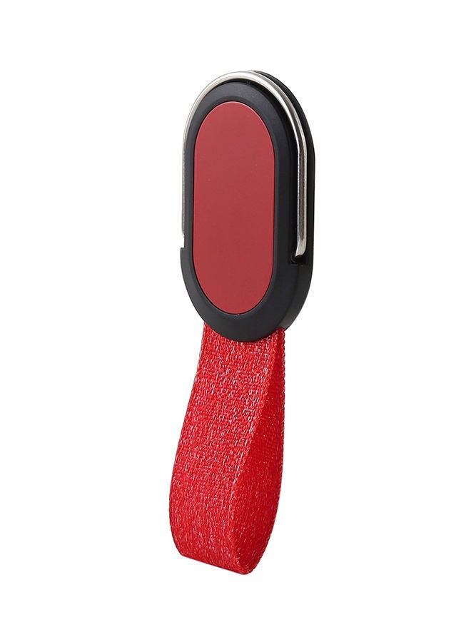 NIBEMINENT Universal Finger Strap Grip Mobile Phone Holder Red  - Image 1