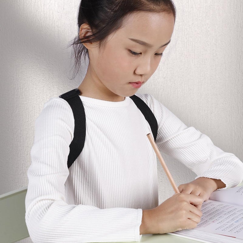 Adjustable Posture Corrector Belt with Vibration Sensor for Adults Back Support Brace - Image 4