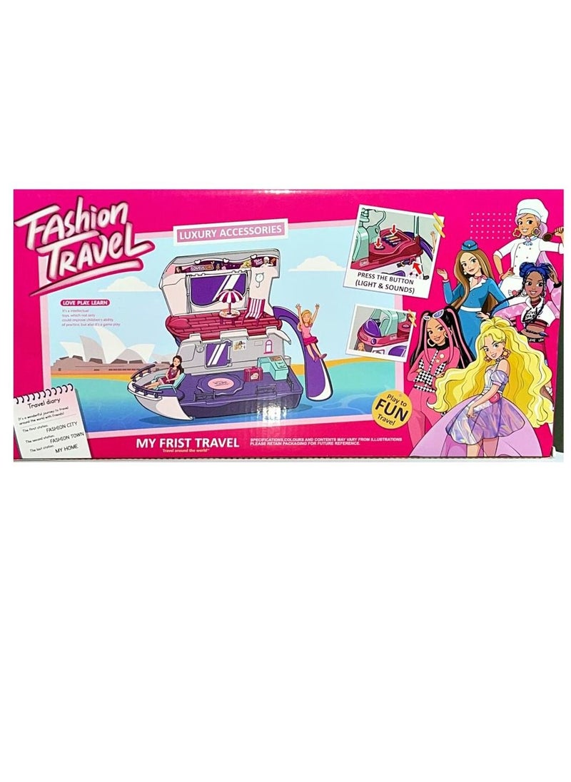 Kaidilong Fashion Yacht Travel Playset K011  - Image 2