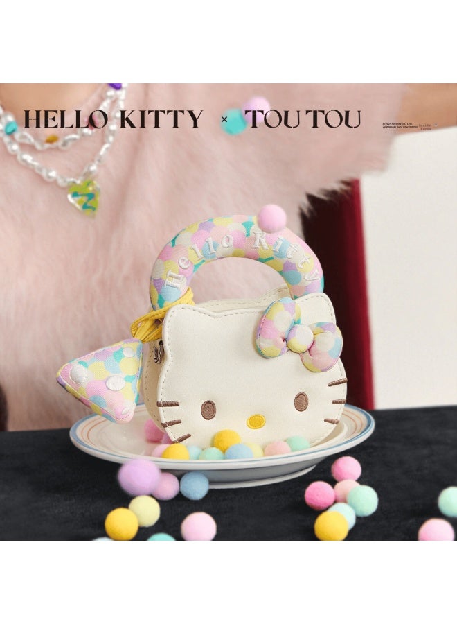 Toutou Sanrio o Kitty Mini Chain Bag Children's Gift Girl Kt Cat Candy White Birthday Gift For Girlfriend - Image 2