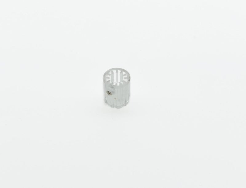 KAISH 10pcs Clear Guitar Scalloped Edge Amplifier Knob Transparent Cylinder Effect Pedal Knobs - Image 2