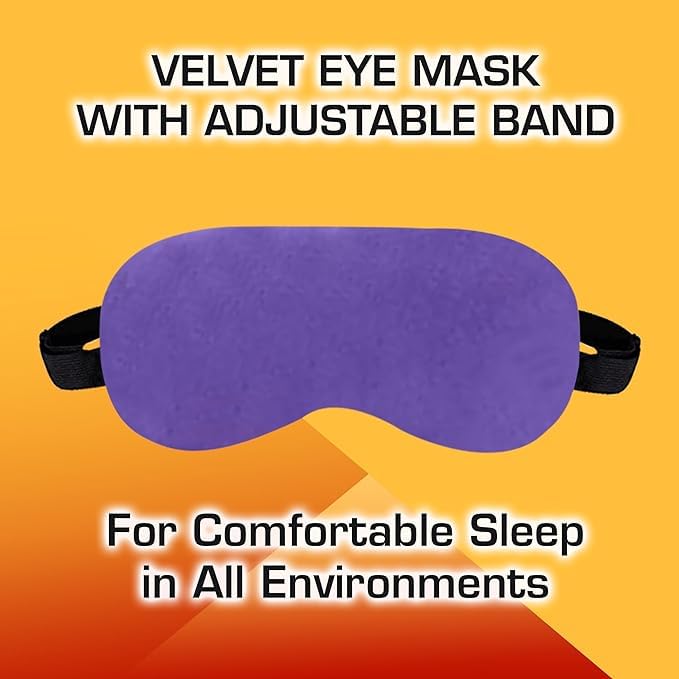 BigPlayer BigPlayer Premium Neck Pillow with Eye Mask and Carry Bag Neck Rest Air Pillow Travel Essential Car Pillow Flight and Travel Accessory Pillow for Neck Pain Relief - Image 3