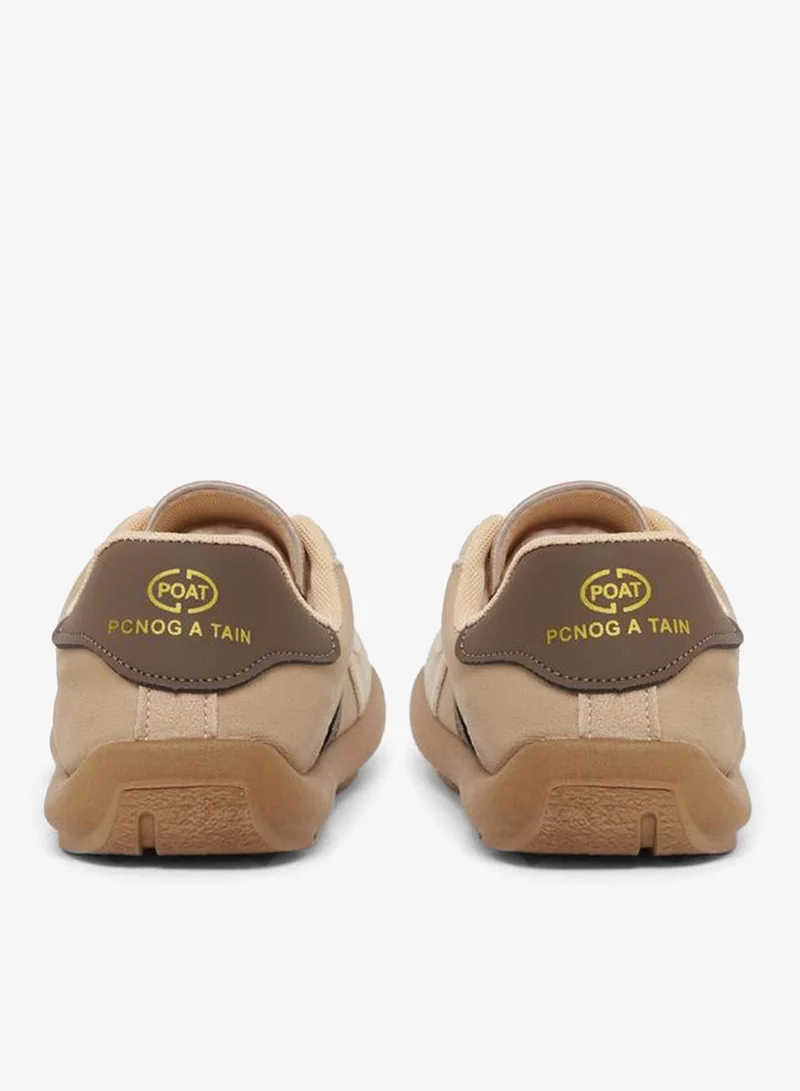Styli  Panelled Lace Up Sneakers for Women | Best Price UAE