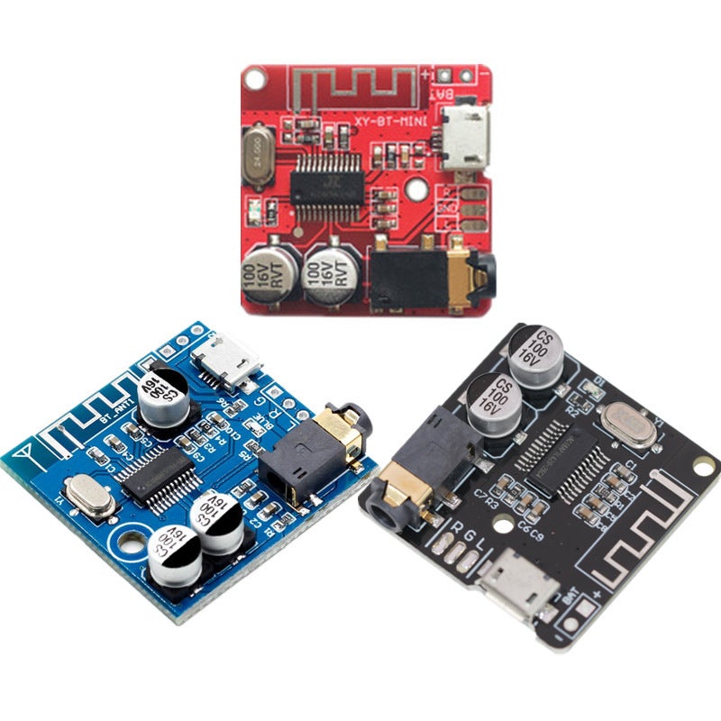 Diy Bluetooth 5.0 Audio Receiver Module Mp3 Bluetooth Decoder Board Car Speaker Audio Amplifier Board 4.1 - Image 1