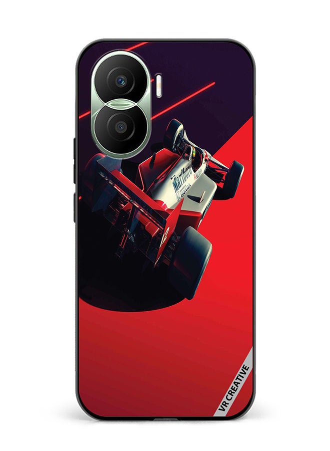 VR CREATIVE Protective Case Cover For Honor Play7T Pro Mclaren Racing Limited Design Multicolour - Image 1