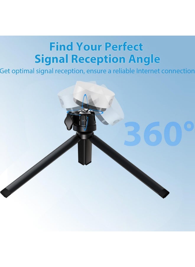 حامل ثلاثي القوائم لـ Starlink Mini من سبائك الألمنيوم، قاعدة قابلة للتعديل بزاوية 360°، سهلة التركيب وقابلة للحمل - Image 2