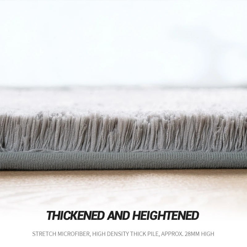 Y&D Modern Anti-Slip Bath Mat - Quick Drying Super Absorbent Polyester Bathroom Rug, Washable for Home/Hotel - Image 5