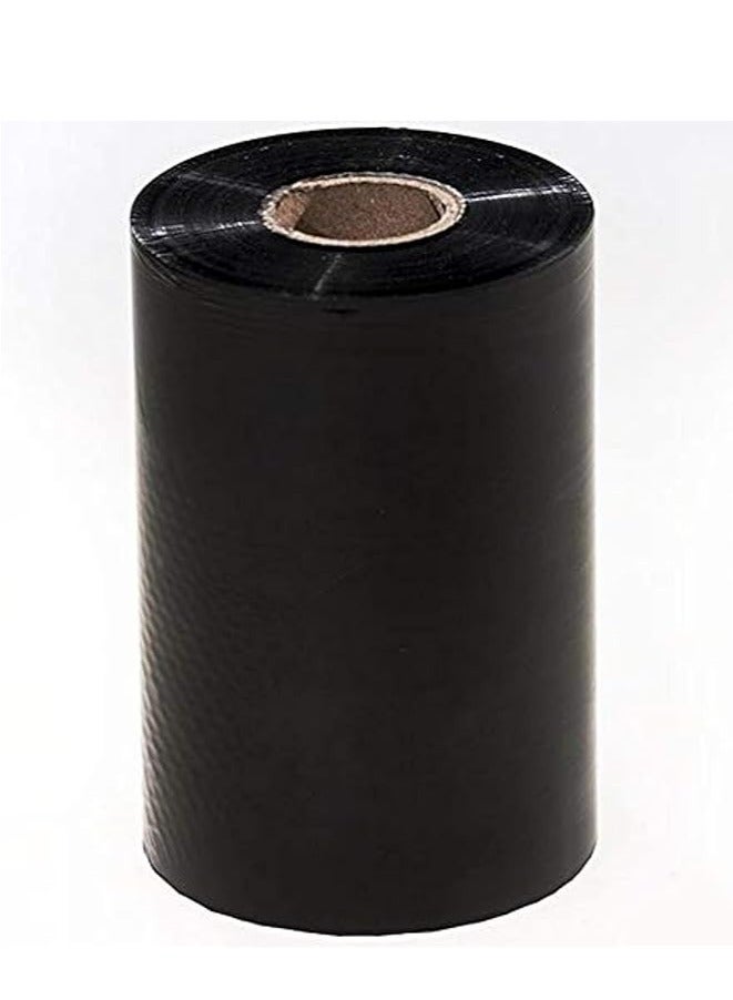 شريط شمعي لنقل الحرارة لطابعات الباركود 110 مم × 450 م × 1" نواة