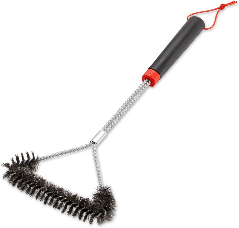 Weber Grill Brush Three Sided, 45Cm | Premium Grilling accessory - Image 1