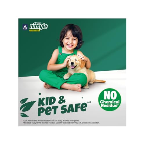 Nimyle Eco Friendly Floor Cleaner Herbal 4.8L | Power of Neem | 99.9% Anti-Bacterial Protection | Bulk Value Pack | Safe for Kids & Pets | Try Nimeasy Dishwash & Nimwash - Image 4