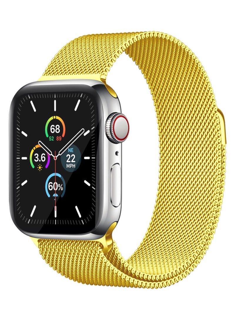 Rock Pow Stainless Steel Replacement Band For Apple Watch Series SE/8/7/6/5/4/3/2/1  38/40/41 mm - Image 1