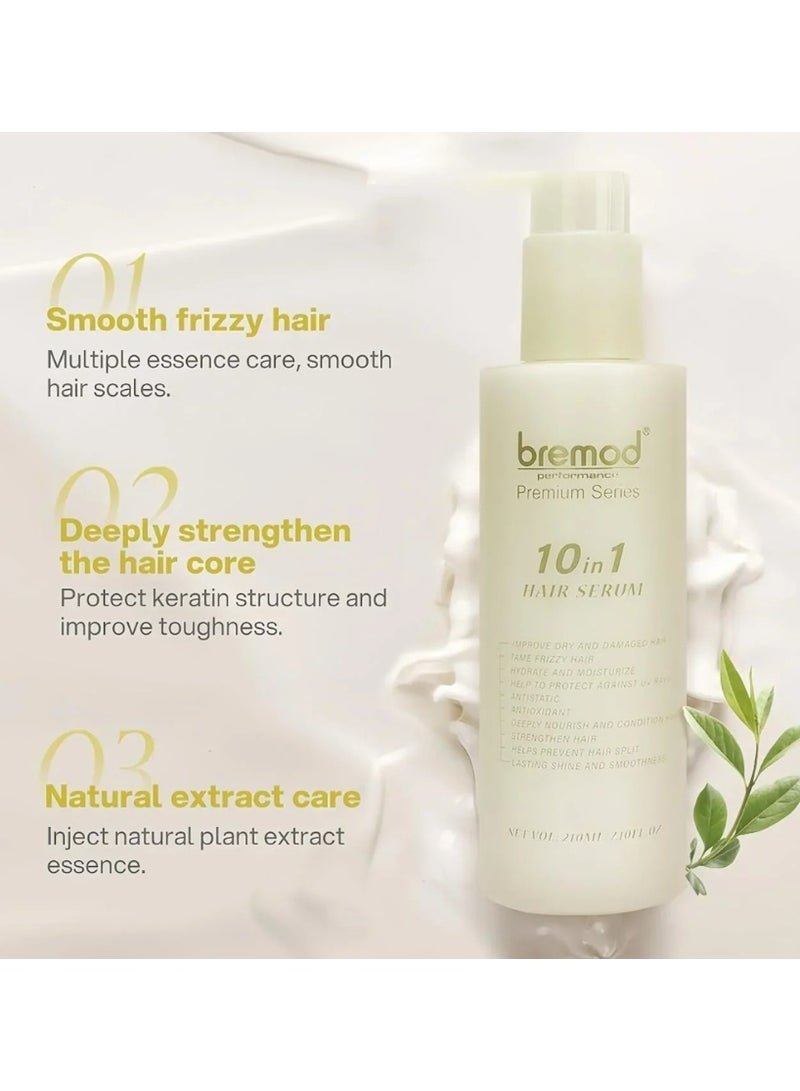 Bremod Premium Series 10in1 Hair Cream Serum 210ml /7.10/fl.oz - Image 5